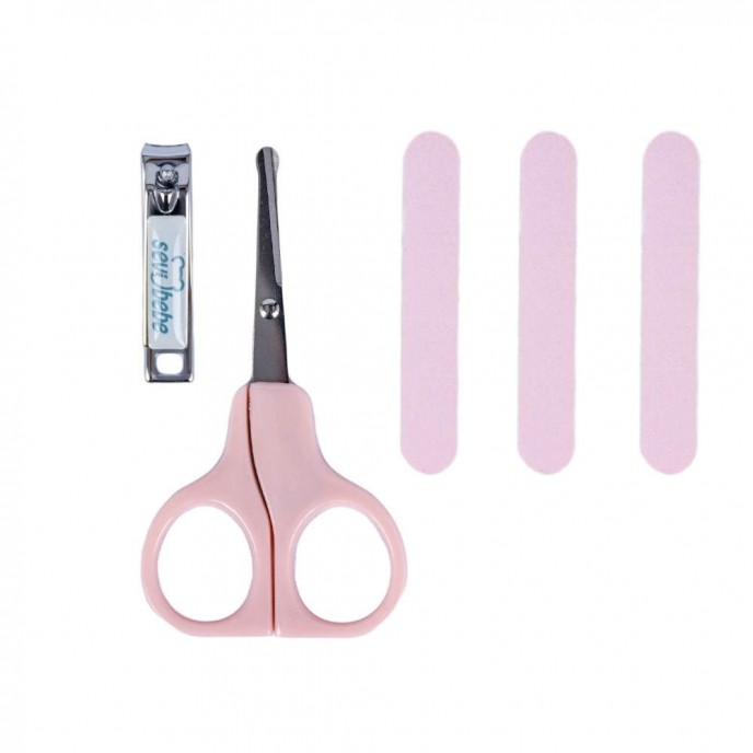 Sevi Bebe Nail Care Set 3pc Pink
