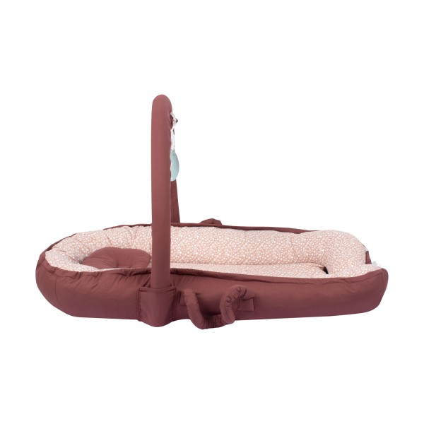 Sevi Bebe 2 in 1 Baby Nest and Playgym Flower Pink Sevi Bebe 2 in 1 Baby Nest and Playgym Flower Pink