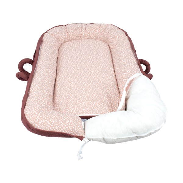 Sevi Bebe 2 in 1 Baby Nest and Playgym Flower Pink Sevi Bebe 2 in 1 Baby Nest and Playgym Flower Pink