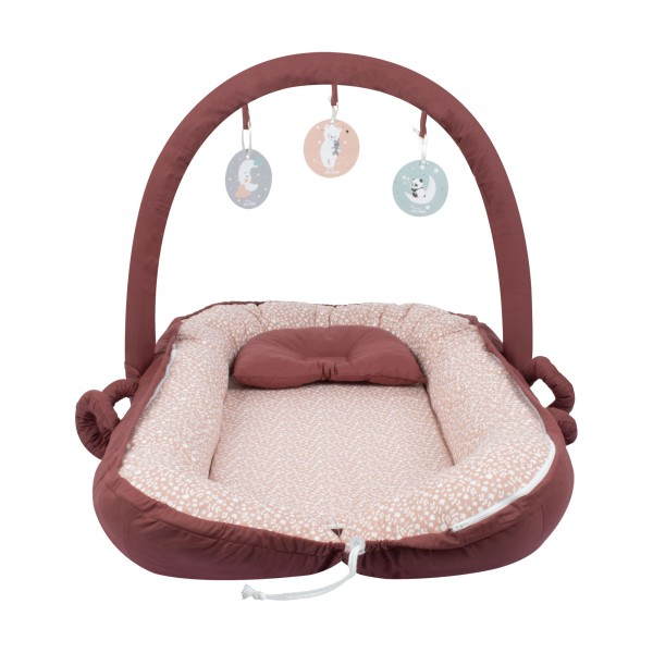 Sevi Bebe 2 in 1 Baby Nest and Playgym Flower Pink Sevi Bebe 2 in 1 Baby Nest and Playgym Flower Pink
