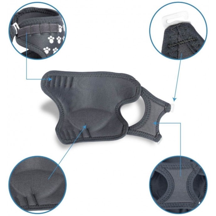 Sevi Bebe Crawling Knee Pads Adjustable Grey Sevi Bebe Crawling Knee Pads Adjustable Grey