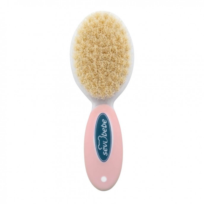 Sevi Bebe Brush and Comb Set Pink Sevi Bebe Brush and Comb Set Pink