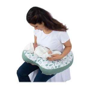 Sevi Bebe Maternity and Nursing Pillow L-Shape Leaf Sage Sevi Bebe Maternity and Nursing Pillow L-Shape Leaf Sage