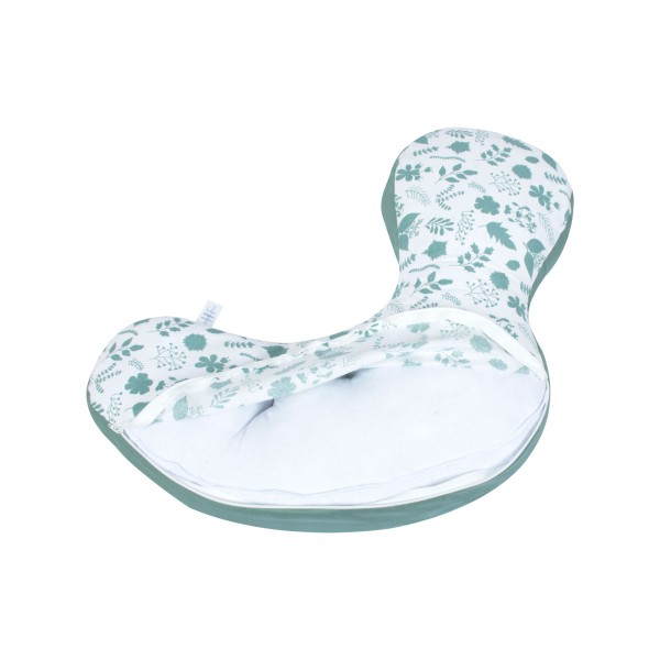 Sevi Bebe Maternity and Nursing Pillow L-Shape Leaf Sage
