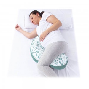 Sevi Bebe Maternity and Nursing Pillow L-Shape Leaf Sage Sevi Bebe Maternity and Nursing Pillow L-Shape Leaf Sage