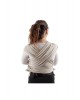 Sevi Bebe Carrier Wrap Sling with Waist Support Stone
