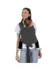Sevi Bebe Carrier Wrap Sling Grey Sevi Bebe Carrier Wrap Sling Grey