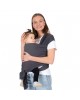 Sevi Bebe Carrier Wrap Sling Grey Sevi Bebe Carrier Wrap Sling Grey