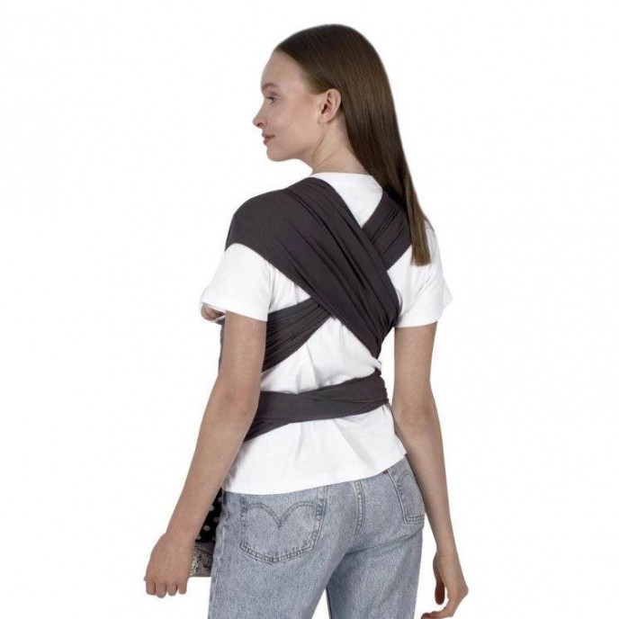 Sevi Bebe Carrier Wrap Sling Grey Sevi Bebe Carrier Wrap Sling Grey