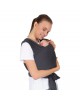 Sevi Bebe Carrier Wrap Sling Grey Sevi Bebe Carrier Wrap Sling Grey