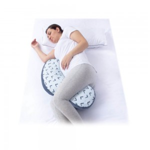 Sevi Bebe Maternity and Nursing Pillow L-Shape Boomerang Blue Sevi Bebe Maternity and Nursing Pillow L-Shape Boomerang Blue