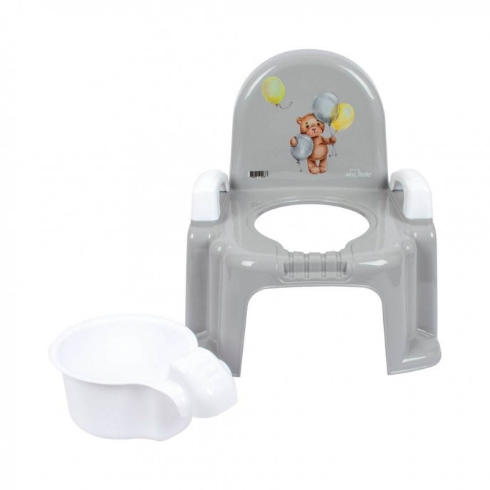 Sevi Bebe Potty Chair Grey Sevi Bebe Potty Chair Grey