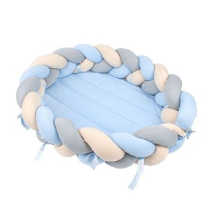 Sevi Bebe 3 in 1 Baby Nest, Playgym and Bed Bumper Blue Sevi Bebe 3 in 1 Baby Nest, Playgym and Bed Bumper Blue