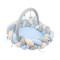 Sevi Bebe 3 in 1 Baby Nest, Playgym and Bed Bumper Blue Sevi Bebe 3 in 1 Baby Nest, Playgym and Bed Bumper Blue