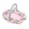 Sevi Bebe 3 in 1 Baby Nest, Playgym and Bed Bumper Pink Sevi Bebe 3 in 1 Baby Nest, Playgym and Bed Bumper Pink