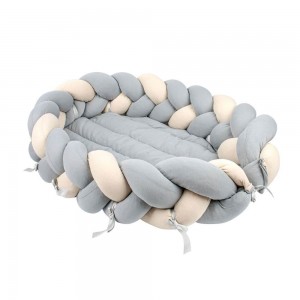 Sevi Bebe 3 in 1 Baby Nest, Playgym and Bed Bumper Grey Sevi Bebe 3 in 1 Baby Nest, Playgym and Bed Bumper Grey