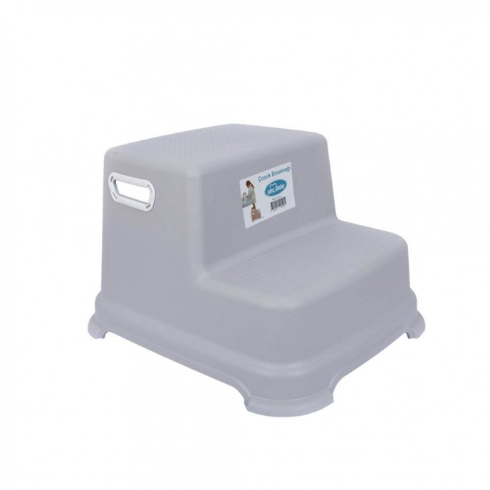 Sevi Bebe Stool Two-Step Grey Sevi Bebe Stool Two-Step Grey
