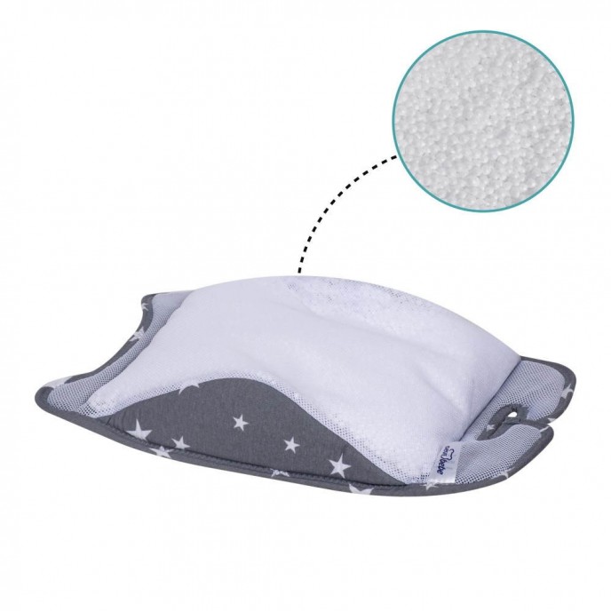 Sevi Bebe Infant Carseat Waist Supposrt Grey Stars