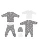 Sevi Bebe Premature Clothing Set 6pc Swan