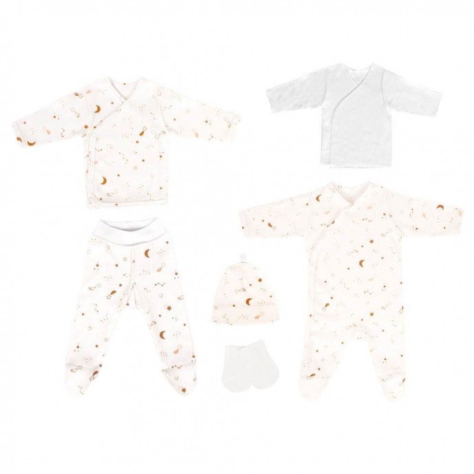 Sevi Bebe Premature Clothing Set 6pc Galaxy Sevi Bebe Premature Clothing Set 6pc Galaxy