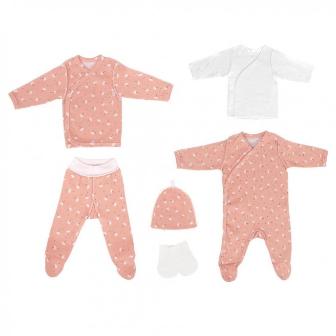 Sevi Bebe Premature Clothing Set 6pc Blossom Sevi Bebe Premature Clothing Set 6pc Blossom