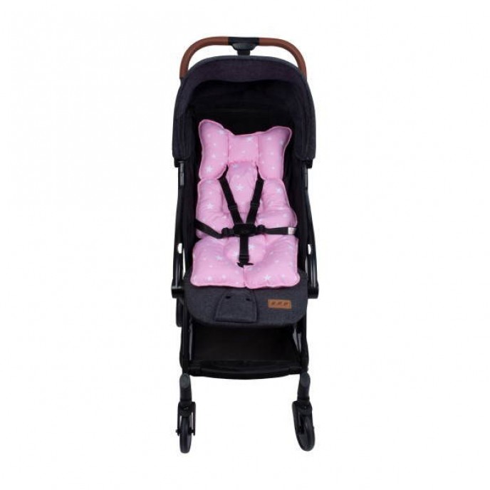 Sevi Bebe Liner Cushion Pink Star Sevi Bebe Liner Cushion Pink Star