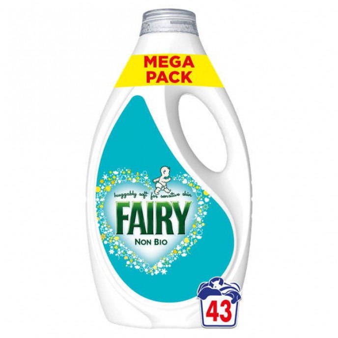 Fairy Non Bio Ultra Liquid 43 washes 1.33Ltr Fairy Non Bio Ultra Liquid 43 washes 1.33Ltr