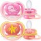 Avent Soothers Ultra 6/18m Whale Starfish Avent Soothers Ultra 6/18m Whale Starfish