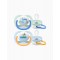 Avent Soothers Ultra 0/6m Love Mama Boat Avent Soothers Ultra 0/6m Love Mama Boat