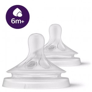 Avent Teat Natural Response 6m Thick Avent Teat Natural Response 6m Thick