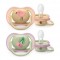 Avent Soothers Ultra 0/6m Cherry Bird Avent Soothers Ultra 0/6m Cherry Bird