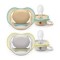 Avent Soothers Ultra 0/6m Grey Beige Avent Soothers Ultra 0/6m Grey Beige