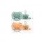 Avent Soothers Ultra 0/6m Green Orange Avent Soothers Ultra 0/6m Green Orange