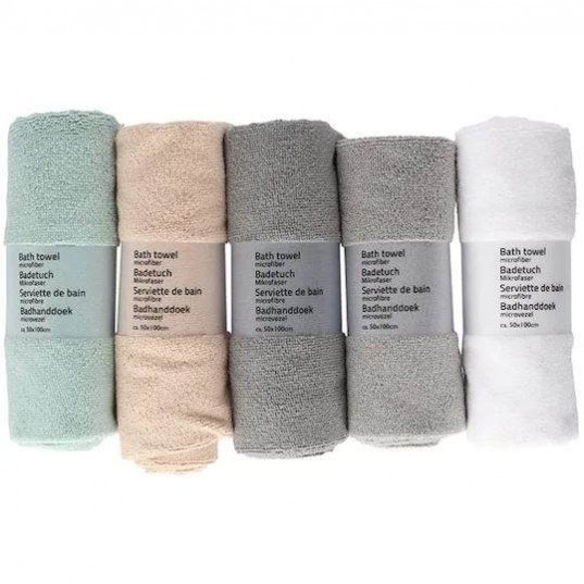 Towels Microfibre Hand 50x100cm