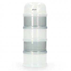 Alecto Milk Powder Dispenser White Grey Alecto Milk Powder Dispenser White Grey