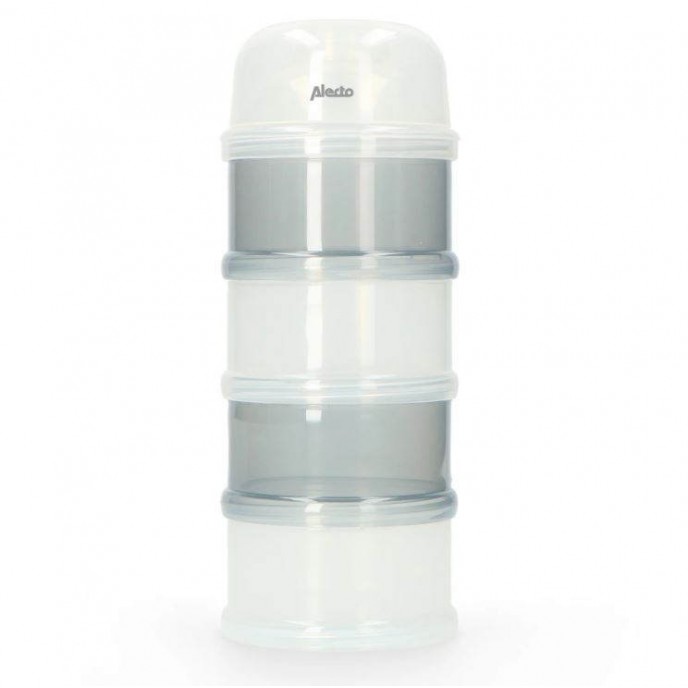 Alecto Milk Powder Dispenser White Grey Alecto Milk Powder Dispenser White Grey