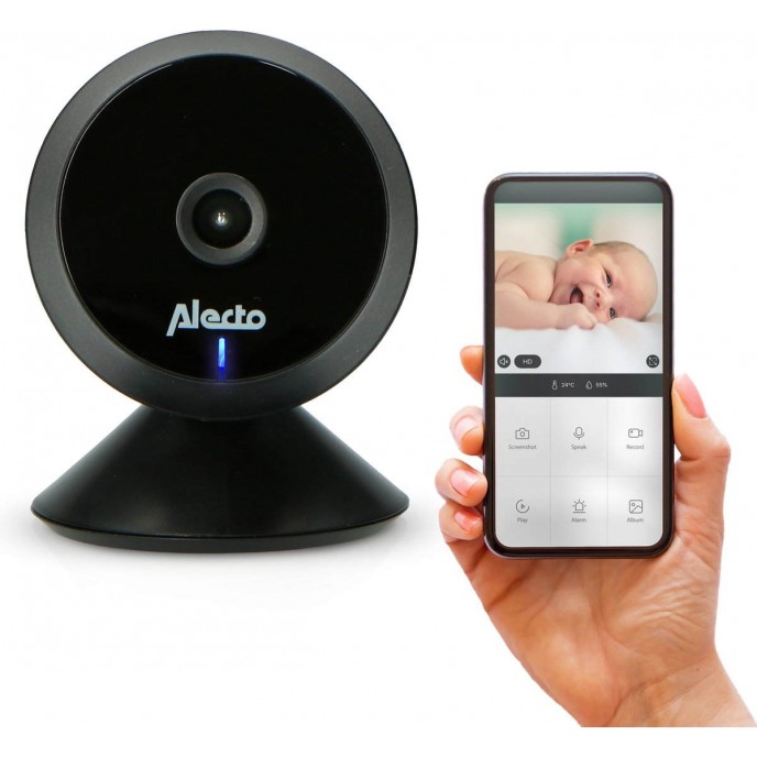 Alecto Wifi Video Camera Smart Black