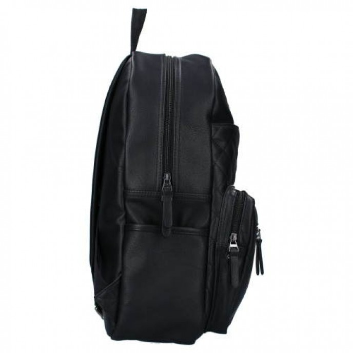 Kidzroom Diaper Backpack Popular Black Leather