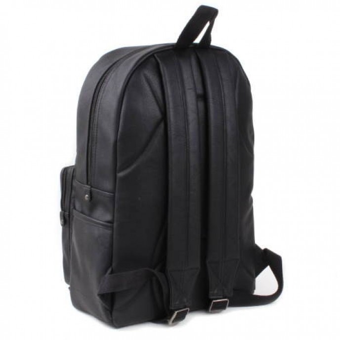 Kidzroom Diaper Backpack Popular Black Leather