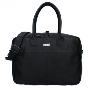 Kidzroom Diaper Bag Pisa Joy Black Leather Kidzroom Diaper Bag Pisa Joy Black Leather