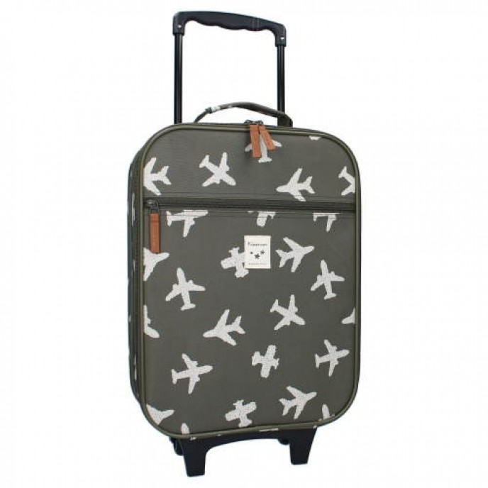 Kidzroom Suitcase Sevilla Army Green