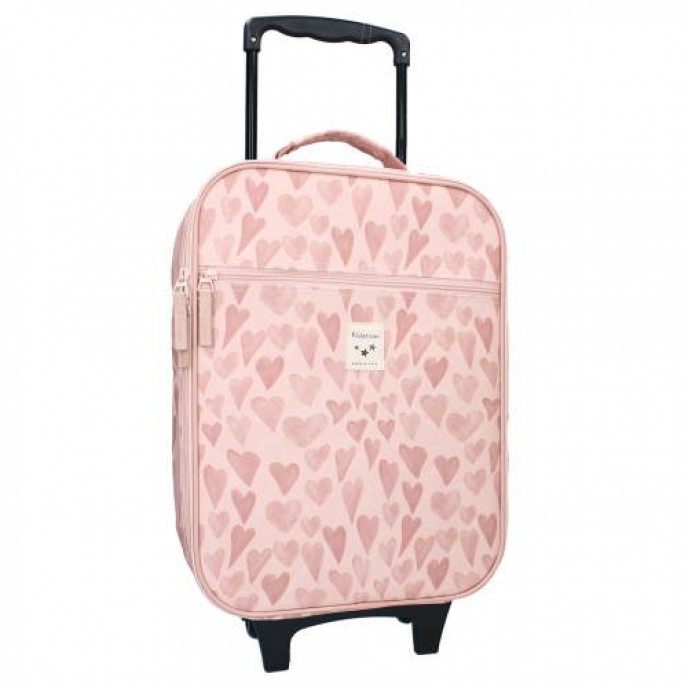 Kidzroom Suitcase Sevilla Pink Hearts