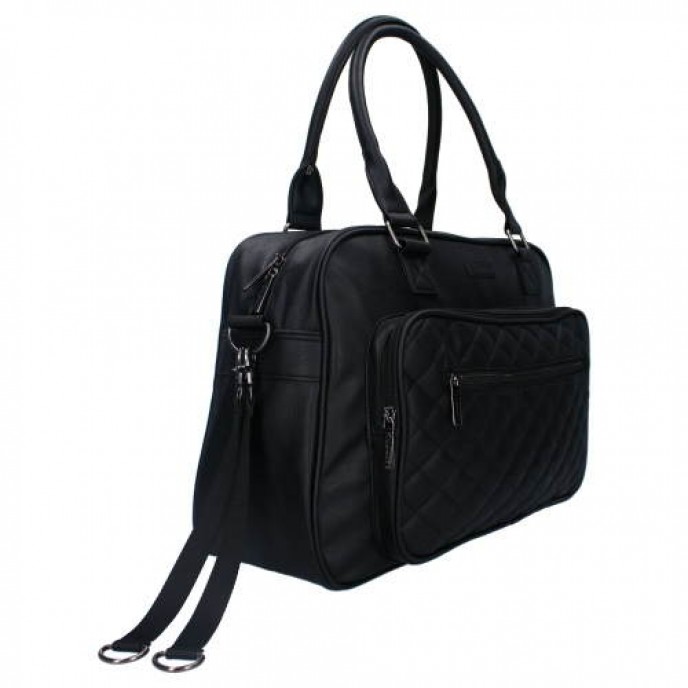 Kidzroom Diaper Bag Venice Dreams Black Leather