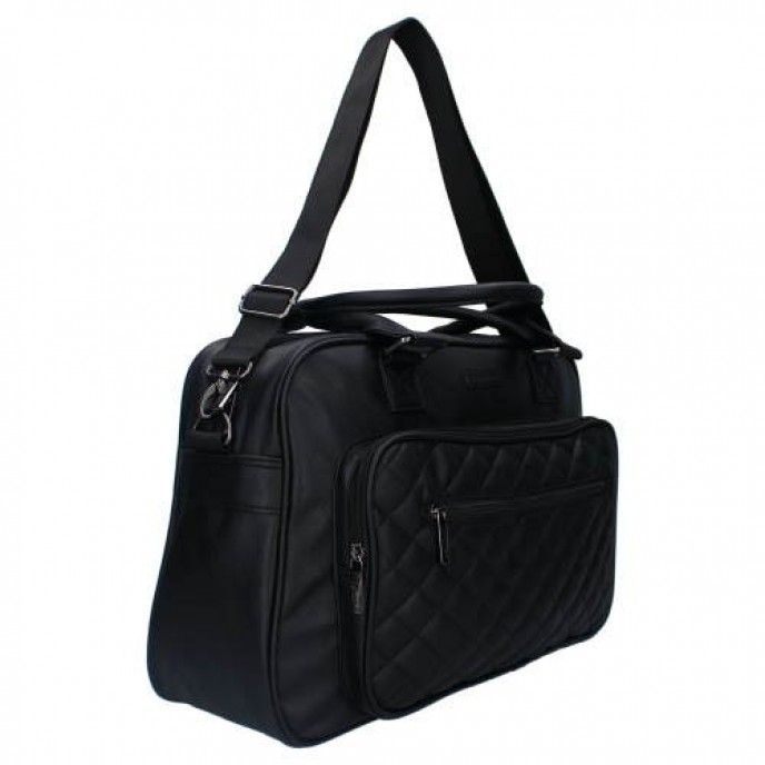 Kidzroom Diaper Bag Venice Dreams Black Leather