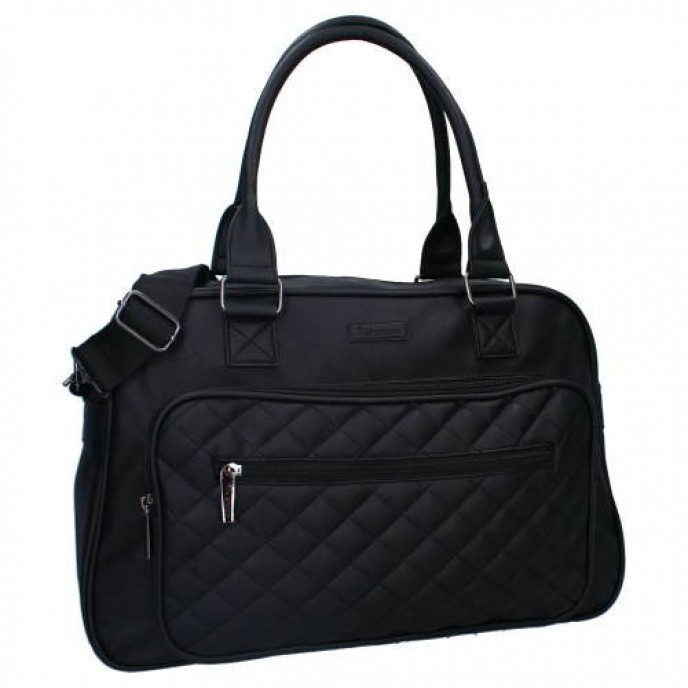 Kidzroom Diaper Bag Venice Dreams Black Leather