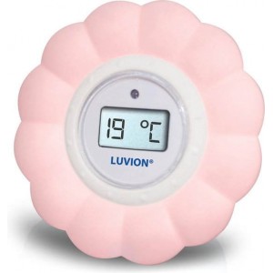Luvion Bath and Room Thermometer Pink Luvion Bath and Room Thermometer Pink