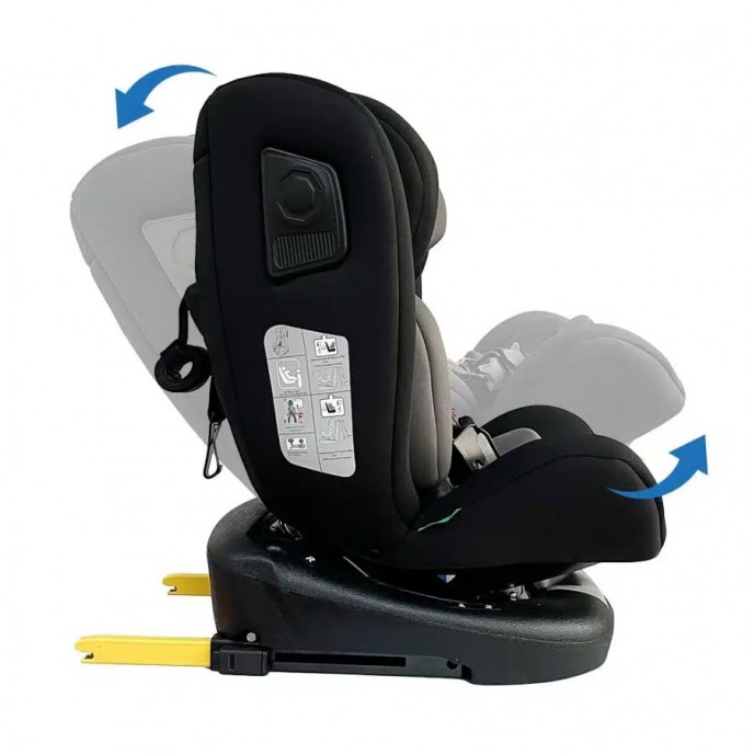Luvion Carseat I-Size ISOfix 360 Aegis Shadow Black Grey (40-150cm)