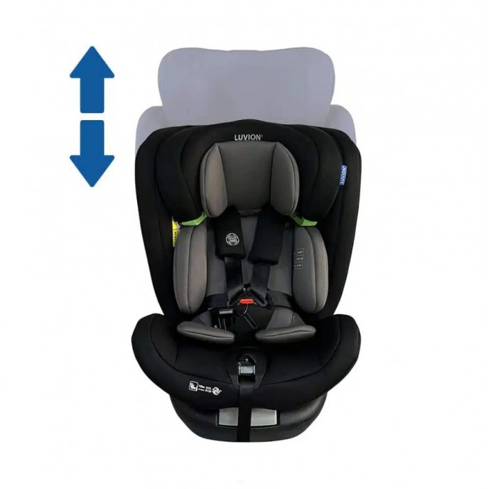 Luvion Carseat I-Size ISOfix 360 Aegis Shadow Black Grey (40-150cm)