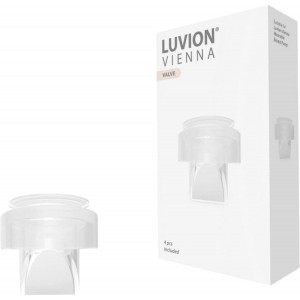 Luvion Parts for Vienna Breast Pump Valve 4pk Luvion Parts for Vienna Breast Pump Valve 4pk