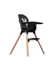 Luvion Highchair Grey and Black Luvion Highchair Grey and Black